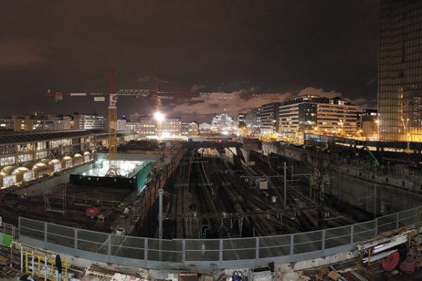 Faisceau de la gare d'Austerlitz - Dalles SEMAPA