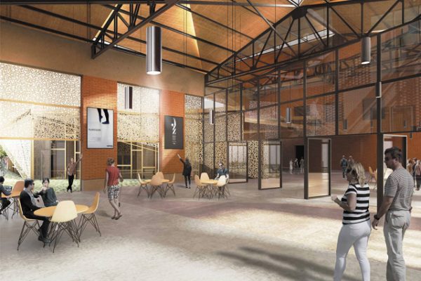 Palais des fêtes de Romainville - EMBT + Illimelgo