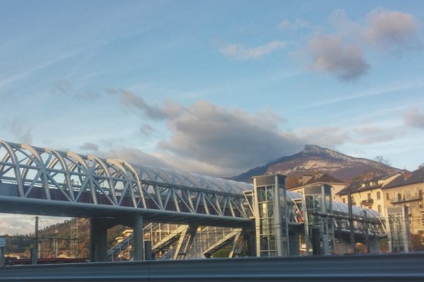 Passerelle de la gare de Chambéry