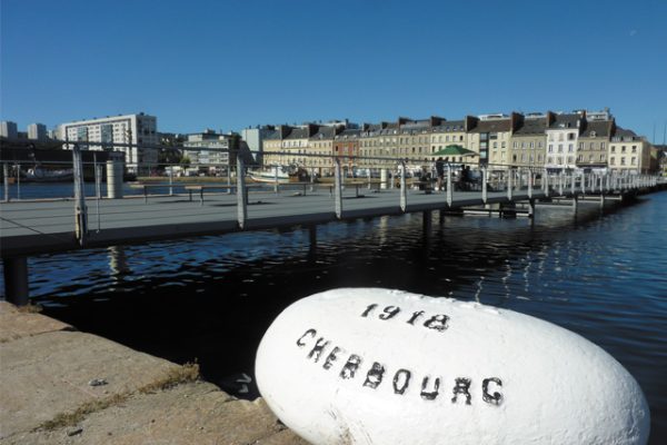 Passerelle du bassin du commerce à Cherbourg