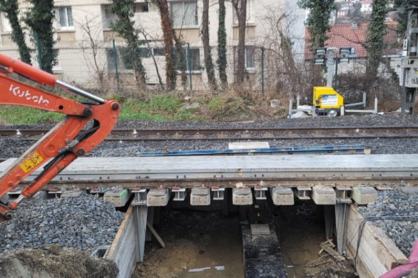 Pont de franchissement temporaire - Clermont Ferrand